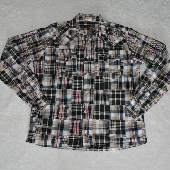Siegfried Vintage Plaid Button Up Long Sleeve Shirt sz Medium - Picture 1 of 4